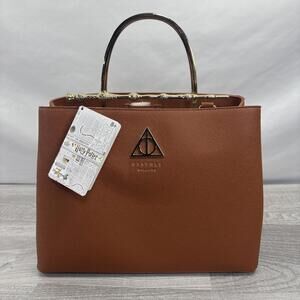 Loungefly Harry Potter Cognac Wand Handbag Exclusive